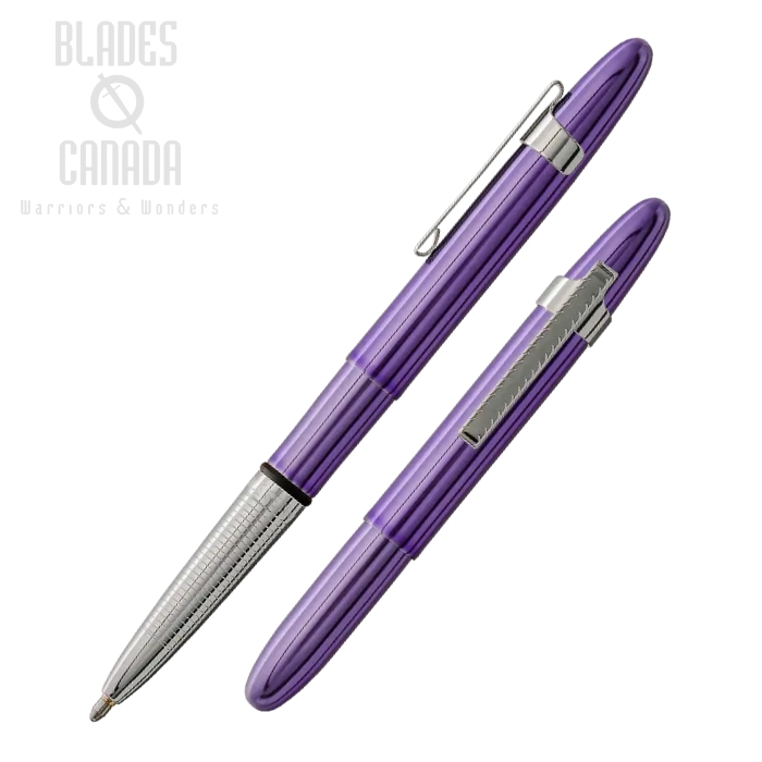 Fisher Space Pen Bullet Pen, Purple Haze with Clip, 400PPCL